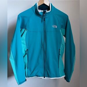 The North Face Turquoise Full-Zip Jacket